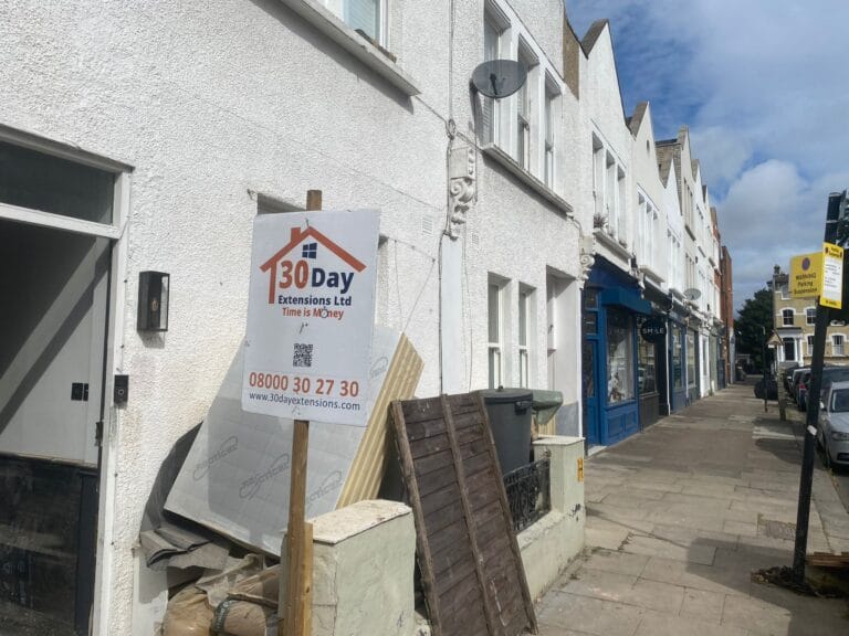 blandfield road sw12 ground floor side extension