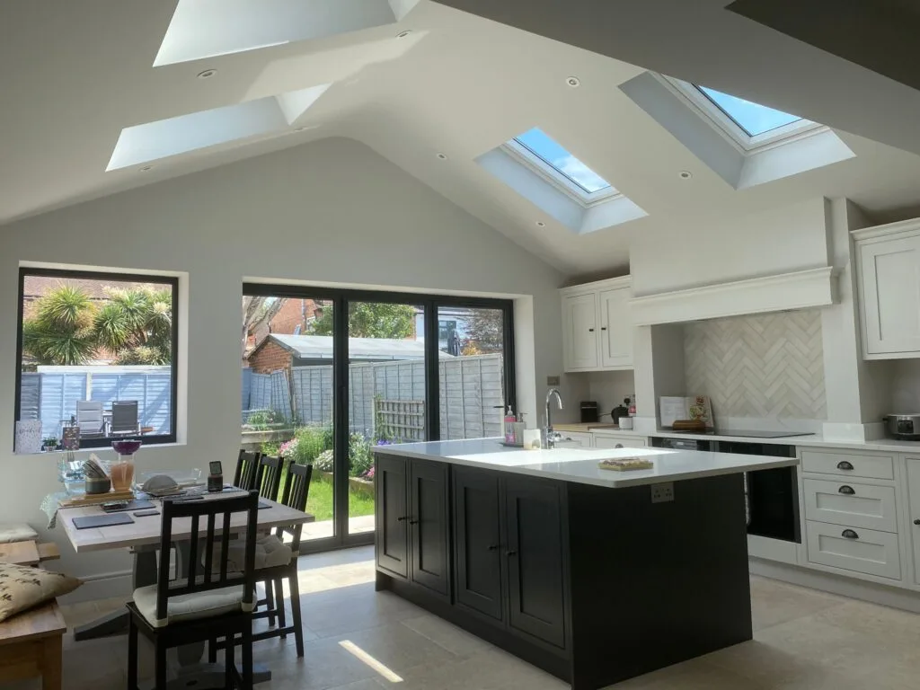 rear house extension Hillary Crescent KT12